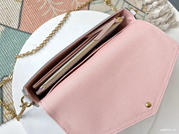 WIS POCHETTE FÉLICIE LOUIS VUITTON 0829
